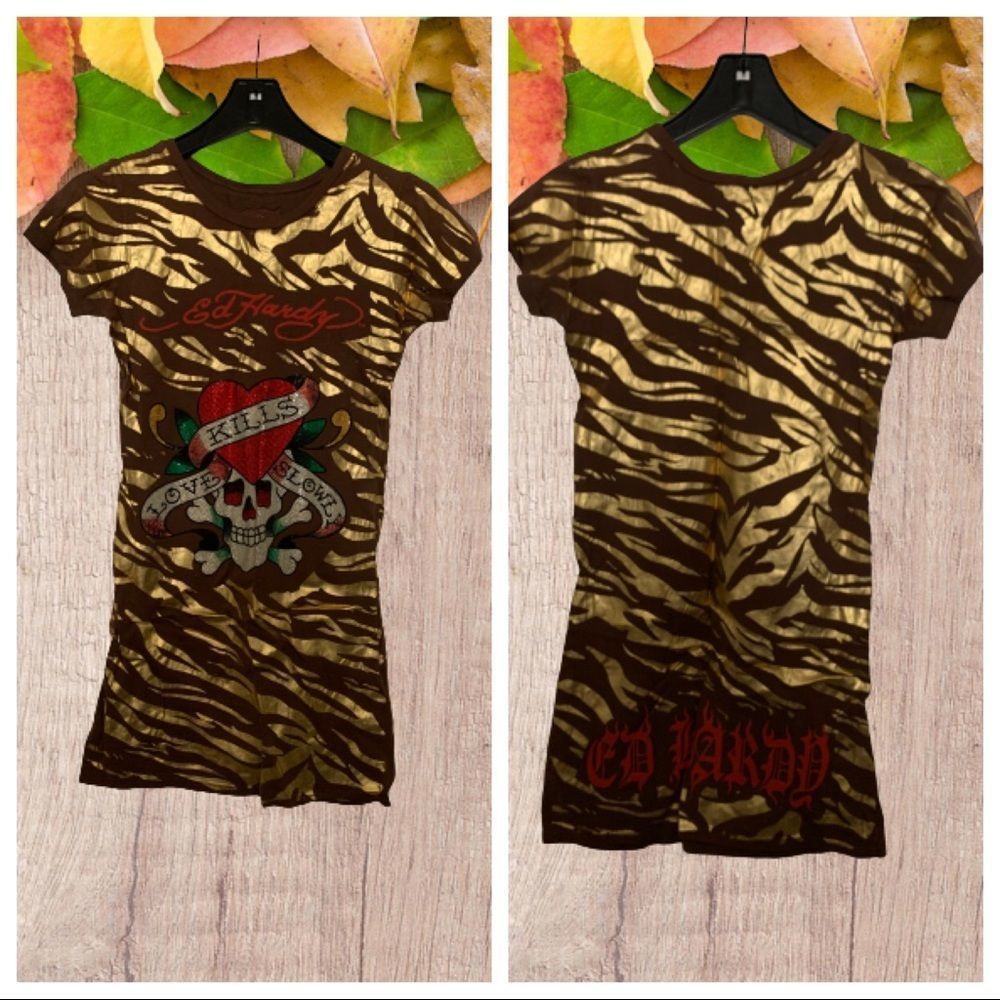 Ed Hardy Singlet Blouse size S
B304